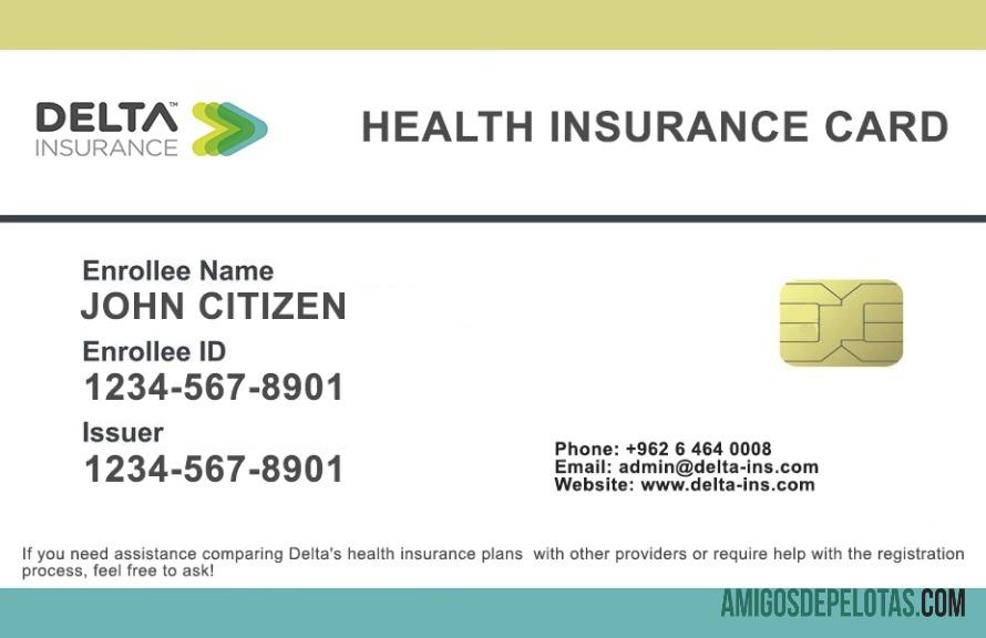 Cartão de seguro saúde da Jordânia baixar para verificação